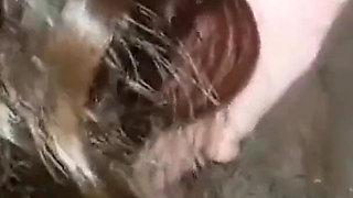 BBC Blowjob Licking Sucking His Big Balls Back of My Car