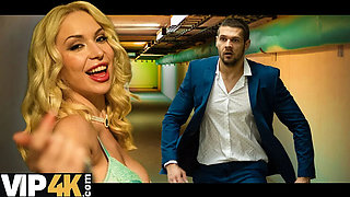 Hot Blonde Succubus Seduces Stranger For Hard Anal Sex in Tunnel - HD 1080p