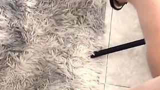 Close up teen masturbation