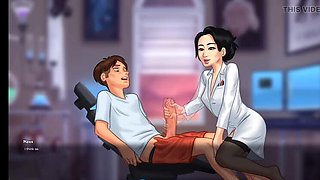 Busty Indian Teacher Fucks Student in Classroom - Summer Time Fun