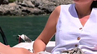Feet and Heels on the Boat