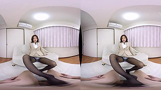 Dominant Female Boss Looks Down At Me Part 1 - Stockings Footjob Femdom Nylons