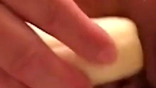 Blonde Milf seduces huge cock and fucks it