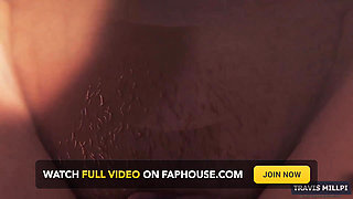 Threesome with Redhead Stepsister and Brunette Stepmom