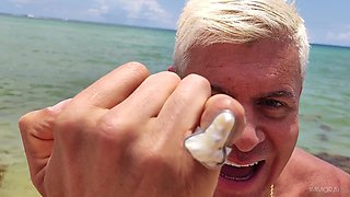 Asian Jade Kimiko and buxom blonde share cock till they cum