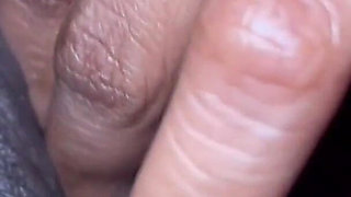 Rubbing Fingering My Big Labia Wet Pussy