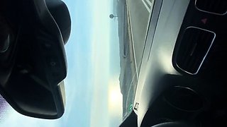 Unexpected outdoor sex on the beach with a big-assed amateur