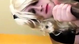 Sissy Takes Black Cock - Interracial Amateur Blowjob