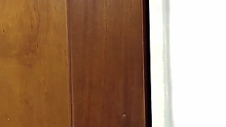 Petite Skinny Brunette Seduces Plumber