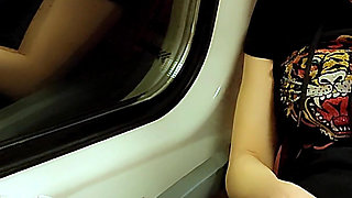 Real Amateur Public Blowjob Compilations, Part 2 Train in Night Dada Deville