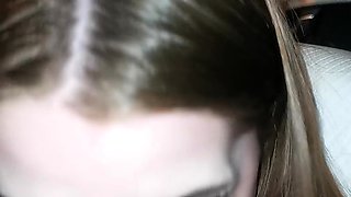 Czech amateur blowjob and fucking POV in public