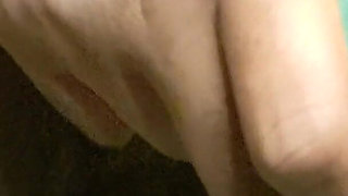 Rubbing Fingering My Hairy Pussy Stimulating My Clit with Vibrator