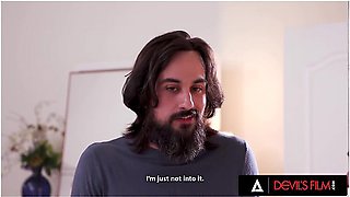 Horny Adira Allure Leads Her Couple For Hot Bisexual Anal Threesome