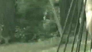 She Gets Fucked in the Ass by the Hunter While Her Friend Watches