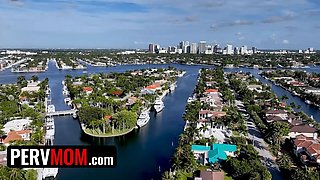 Massive tittie step mom can’t stop riding my sausage! ~ free full video