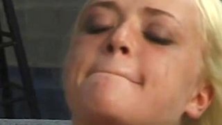 Anastasia Blue epic sloppy blowjob and fuck in black pantyhose: Blonde, Doggy  Spooning Porn