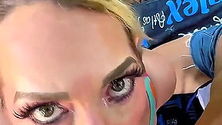 Backyard Blowjobs 5 - Venus Rising & Kaida Kinks Share a Cock
