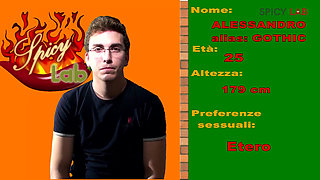 The Casting of Gothic, a Young Man Eager to Pursue a Porn Career, Also Breaks Luna Dark's Pussy