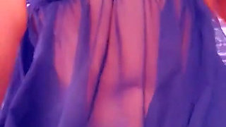 Tease Playing Infront of Cam