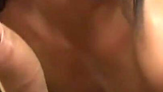 Horny Mature Babe Fingers Dripping Pussy and Strokes Throbbing Cock