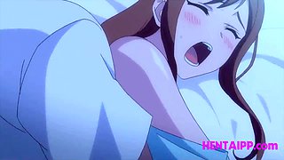 Lucky Day For Boy With Horny Hentai Brunette Stepsistrer