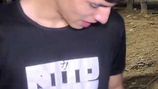 While Streaming in an Abandoned Park I Found an Abandoned Girl, Took Her to My House and Ended up Giving Her a Hard Fuck.