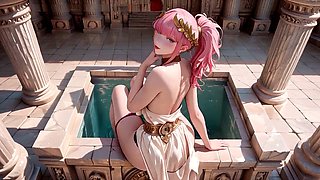 Sundress, cartoon fantasy, seduction