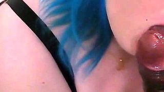 Goth BBW Blowjob - Alice Mayflower