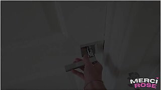 Did You Just Cum Inside Me?! Sexy Teenage Stepdaughter Gets Punished For Wearing Slutty Outfits