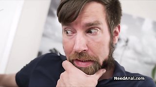 Deep rimming and nailing Penelope's beautiful bum