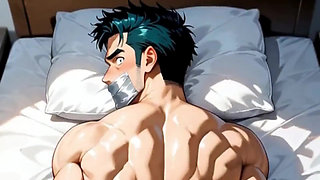 Gangbang Featuring 21-year-old Gay Bottom Guys with Older Men. Yaoi Hentai Animation.