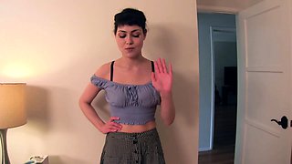 Hot Brunette Girlfriend POV Blowjob