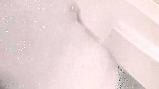 Spies on a Horny Teen Taking a Bath