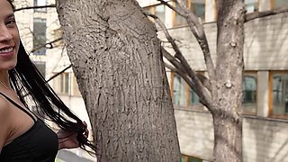 German Scout - Skinny Latina Teen Helen Star Pick up for Hard Casting Fuck in Berlin