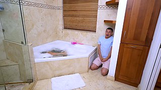 Money Birdette - Stepmom Takes A Bath With The Boys