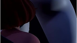 Slenders High-jinkies By Toasterking - Samesize Anal Vore With Internal Shot With Car Toon