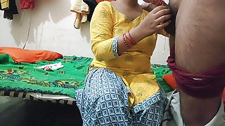 Desi bhabi standing oral