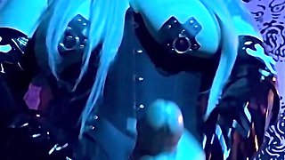 Big Titty Goth Nun Pegging POV