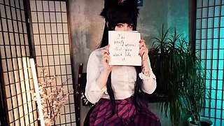 ManyVids MollyRedWolf Komi San Secret Video
