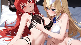 Two Adult Women in a Passionate Encounter - Intense Lesbian Scene (HD)