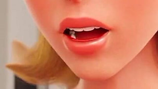 Step-mom Daisy From Mario Sees My Hard Dick and Offer Me to Suck It!!