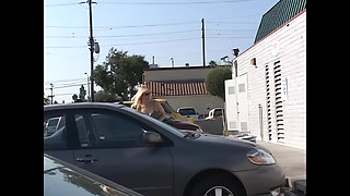 A Sexy Busty Blonde Fucked Nonstop by a Big Stud