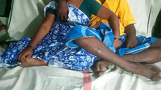 Indian Desi Cute wife husband enjoy romantic moment