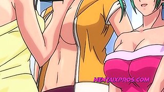 Hentai 18 Years Old Girls Gangbang and Pussy Squirting