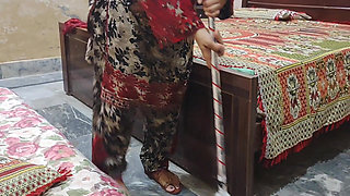 My Pakistani Beautiful Maid Giving Blowjob and Hard Fucking