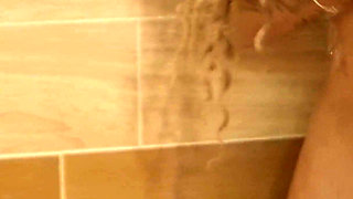 Intense Ebony Latina Shower Sex
