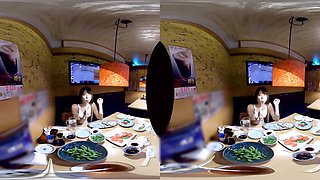 Gorgeous asian heartbreaker crazy VR clip