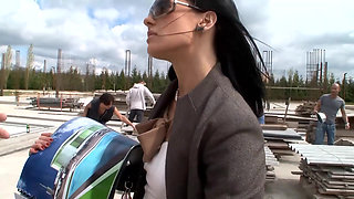 Rocco Natural Born Bangers Hot Brunette Cock Worship