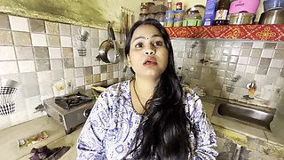 When the Wife Wanted Sex, She Had a Hardcore Fuck in the Kitchen!