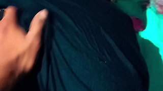 I Enter My Room and I Find My Stepmother-in-law Lying Down and I Had to Give Her Cock